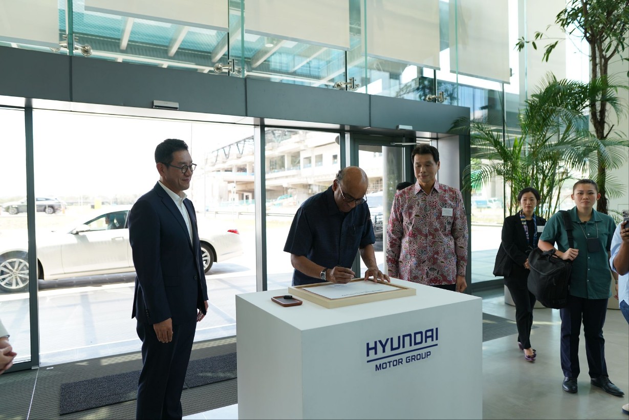 Visit to the launch event of the Hyundai Motor Group Innovation Centre Singapore (HMGICS)'s CSR programme